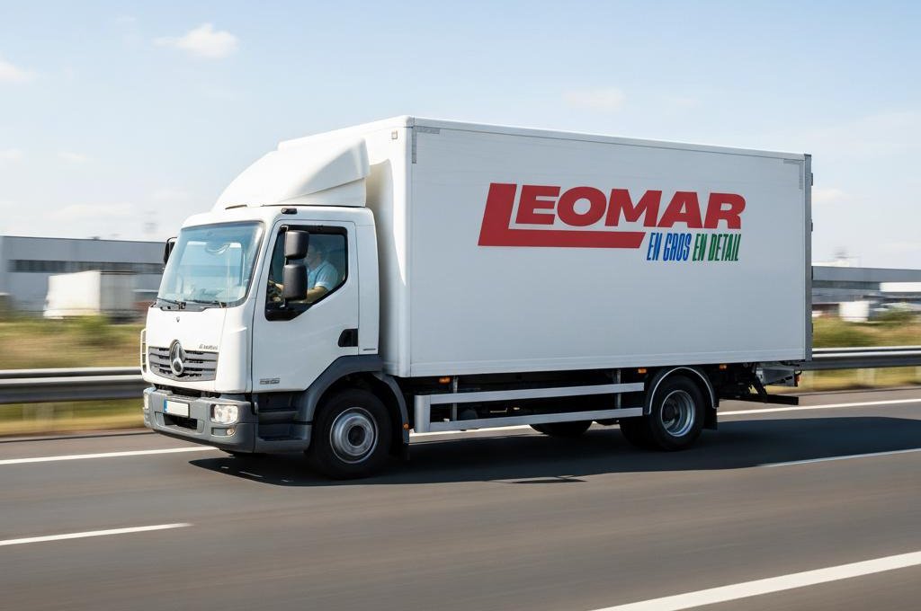 Camion Leomar pe autostradă